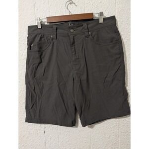 Prana Shorts, Mens, 33, Green, Standard Fit